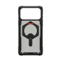 UAG Plasma XTE Magsafe,Black/Pop Orange - iPhone 17 Pro Max