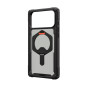 UAG Plasma XTE Magsafe,Black/Pop Orange - iPhone 17 Pro Max