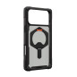 UAG Plasma XTE Magsafe,Black/Pop Orange - iPhone 17 Pro Max