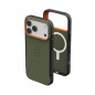 UAG Civilian Magsafe,Olive/Orange - iPhone 17 Pro Max