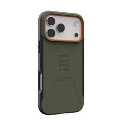 UAG Civilian Magsafe,Olive/Orange - iPhone 17 Pro Max