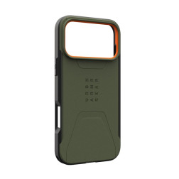 UAG Civilian Magsafe,Olive/Orange - iPhone 17 Pro Max