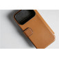 Dėklas Nomad Modern Leather Folio, english tan - iPhone 17 Pro