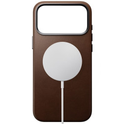 Nomad Traditional Leather Case, brown - iPhone 17 Pro Max