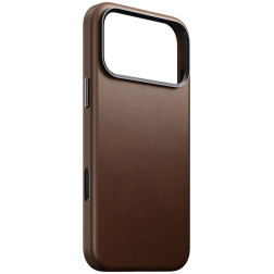 Nomad Traditional Leather Case, brown - iPhone 17 Pro Max
