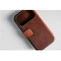 Dėklas Nomad Modern Leather Folio, olde dublin (Horween) - iPhone 17 Pro Dėklas Nomad Modern Leather Folio, olde dublin (Horween) - iPhone 17 Pro