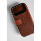 Dėklas Nomad Modern Leather Folio, olde dublin (Horween) - iPhone 17 Pro Dėklas Nomad Modern Leather Folio, olde dublin (Horween) - iPhone 17 Pro