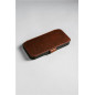 Dėklas Nomad Modern Leather Folio, olde dublin (Horween) - iPhone 17 Pro Dėklas Nomad Modern Leather Folio, olde dublin (Horween) - iPhone 17 Pro