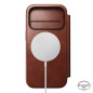 Dėklas Nomad Modern Leather Folio, olde dublin (Horween) - iPhone 17 Pro Dėklas Nomad Modern Leather Folio, olde dublin (Horween) - iPhone 17 Pro