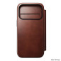 Dėklas Nomad Modern Leather Folio, olde dublin (Horween) - iPhone 17 Pro Dėklas Nomad Modern Leather Folio, olde dublin (Horween) - iPhone 17 Pro