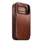 Dėklas Nomad Modern Leather Folio, olde dublin (Horween) - iPhone 17 Pro Dėklas Nomad Modern Leather Folio, olde dublin (Horween) - iPhone 17 Pro