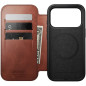 Dėklas Nomad Modern Leather Folio, olde dublin (Horween) - iPhone 17 Pro Dėklas Nomad Modern Leather Folio, olde dublin (Horween) - iPhone 17 Pro