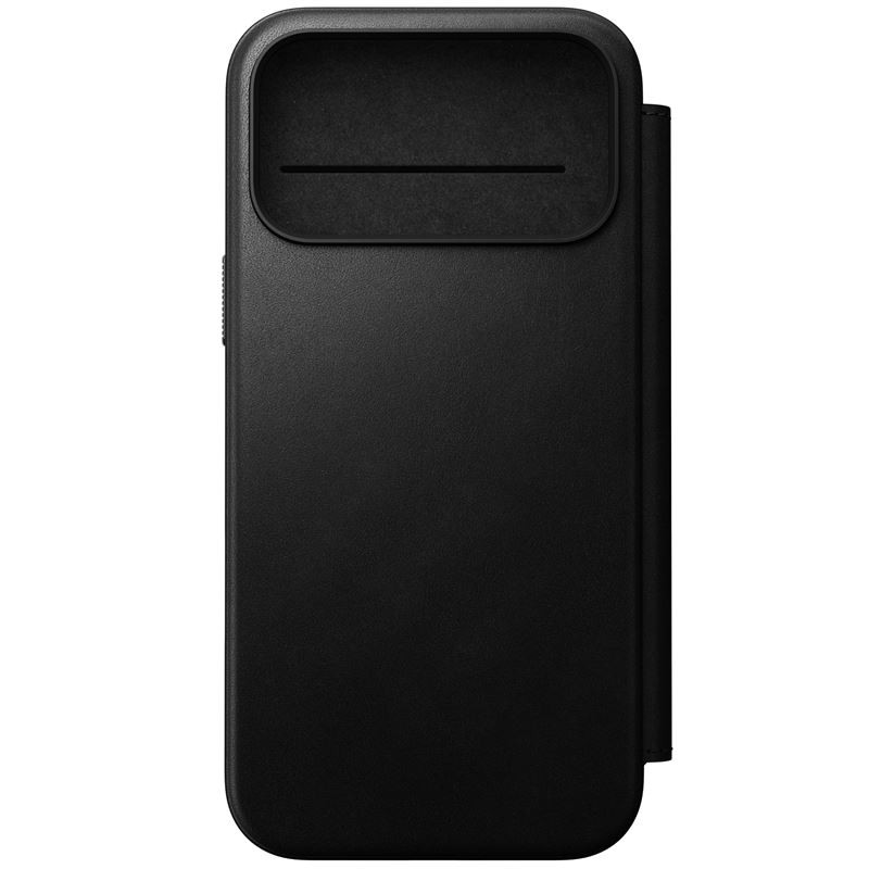 Nomad Modern Leather Folio, black - iPhone 17 Pro Max