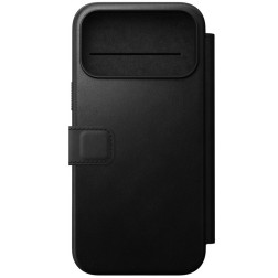 Nomad Modern Leather Folio, black - iPhone 17 Pro Max