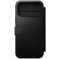 Nomad Modern Leather Folio, black - iPhone 17 Pro Max