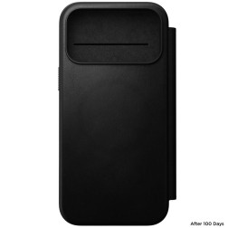Nomad Modern Leather Folio, black - iPhone 17 Pro Max
