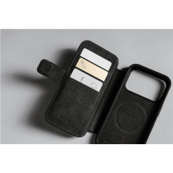 Nomad Modern Leather Folio, black - iPhone 17 Pro Max