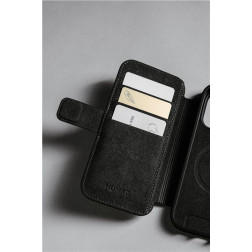 Nomad Modern Leather Folio, black - iPhone 17 Pro Max