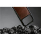 Dėklas Nomad Rugged Leather Case, rustic brown (Horween) - iPhone 17 Pro