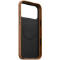 Nomad Traditional Leather Case, english tan - iPhone 17 Pro Max