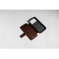 Dėklas Nomad Modern Leather Folio, rustic brown (Horween) - iPhone 17 Pro Dėklas Nomad Modern Leather Folio, rustic brown (Horween) - iPhone 17 Pro