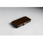 Dėklas Nomad Modern Leather Folio, rustic brown (Horween) - iPhone 17 Pro
