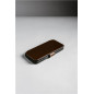 Dėklas Nomad Modern Leather Folio, rustic brown (Horween) - iPhone 17 Pro
