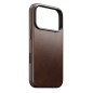 Dėklas Nomad Traditional Leather Case, rustic brown (Horween) - iPhone 17 Pro