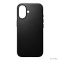 Dėklas Nomad Modern Leather Case, black - iPhone 17