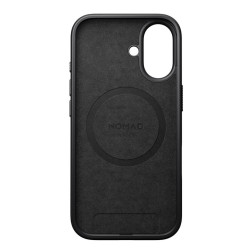 Dėklas Nomad Modern Leather Case, black - iPhone 17