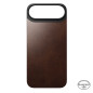 Nomad Magnetic Leather Back, rustic brown (Horween), Magsafe - iPhone Air Nomad Magnetic Leather Back, rustic brown (Horween), Magsafe - iPhone Air