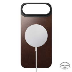 Nomad Magnetic Leather Back, rustic brown (Horween), Magsafe - iPhone Air