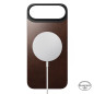 Nomad Magnetic Leather Back, rustic brown (Horween), Magsafe - iPhone Air Nomad Magnetic Leather Back, rustic brown (Horween), Magsafe - iPhone Air