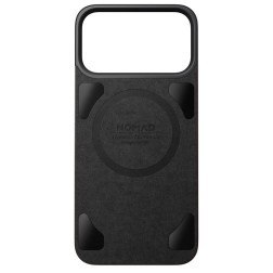 Nomad Magnetic Leather Back, rustic brown (Horween), Magsafe - iPhone 17 Pro Max