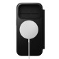 Dėklas Nomad Modern Leather Folio, black - iPhone 17 Pro