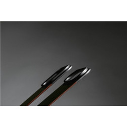 Dėklas Nomad Magnetic Leather Back, black (Horween), Magsafe - iPhone 17 Pro