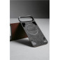 Dėklas Nomad Magnetic Leather Back, black (Horween), Magsafe - iPhone 17 Pro Dėklas Nomad Magnetic Leather Back, black (Horween), Magsafe - iPhone 17 Pro