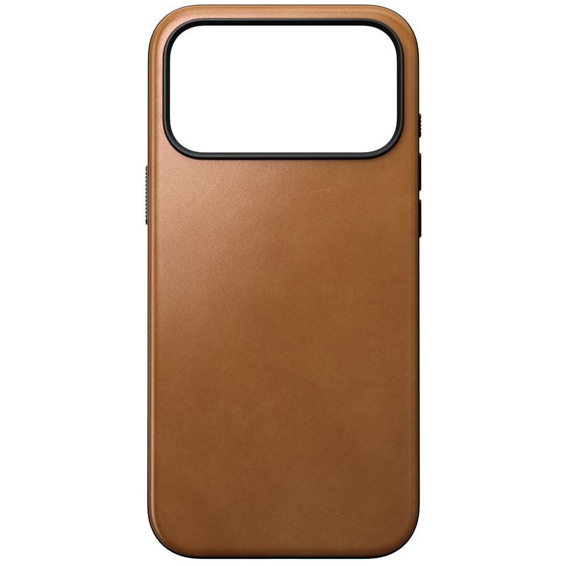 Nomad Modern Leather Case, english tan - iPhone 17 Pro Max