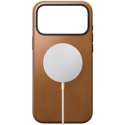 Nomad Modern Leather Case, english tan - iPhone 17 Pro Max