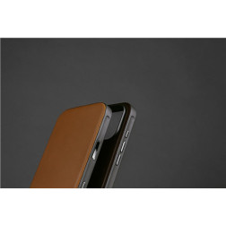 Nomad Modern Leather Case, english tan - iPhone 17 Pro Max