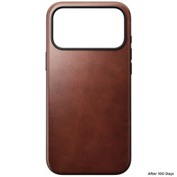 Nomad Modern Leather Case, olde Dublin (Horween) - iPhone 17 Pro Max