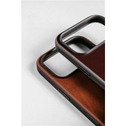 Nomad Modern Leather Case, olde Dublin (Horween) - iPhone 17 Pro Max