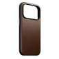Dėklas Nomad Modern Leather Case, brown - iPhone 17 Pro