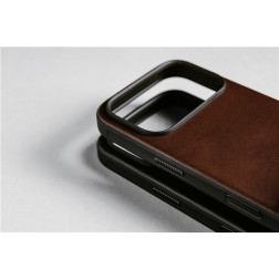 Nomad Modern Leather Case, rustic brown (Horween) - iPhone 17 Pro Max