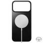 Nomad Magnetic Leather Back, black (Horween), Magsafe - iPhone 17 Pro Max Nomad Magnetic Leather Back, black (Horween), Magsafe - iPhone 17 Pro Max