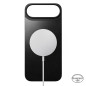Nomad Magnetic Leather Back, black (Horween), Magsafe - iPhone Air Nomad Magnetic Leather Back, black (Horween), Magsafe - iPhone Air