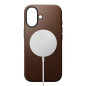 Dėklas Nomad Modern Leather Case, brown - iPhone 17