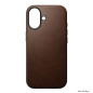 Dėklas Nomad Modern Leather Case, brown - iPhone 17