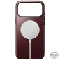 Nomad Modern Leather Case, burgundy (Horween) - iPhone 17 Pro Max