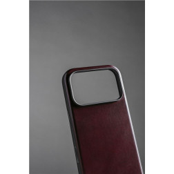 Nomad Modern Leather Case, burgundy (Horween) - iPhone 17 Pro Max